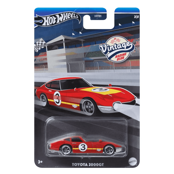 Hot Wheels - Toyota 2000GT - 2024 Vintage Racing Club Series (Mix B) - Top CollectiblesDiecastHot Wheels