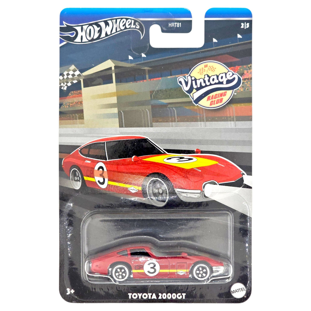 Hot Wheels - Toyota 2000GT - 2024 Vintage Racing Club Series (Mix B) - Top CollectiblesDiecastHot Wheels