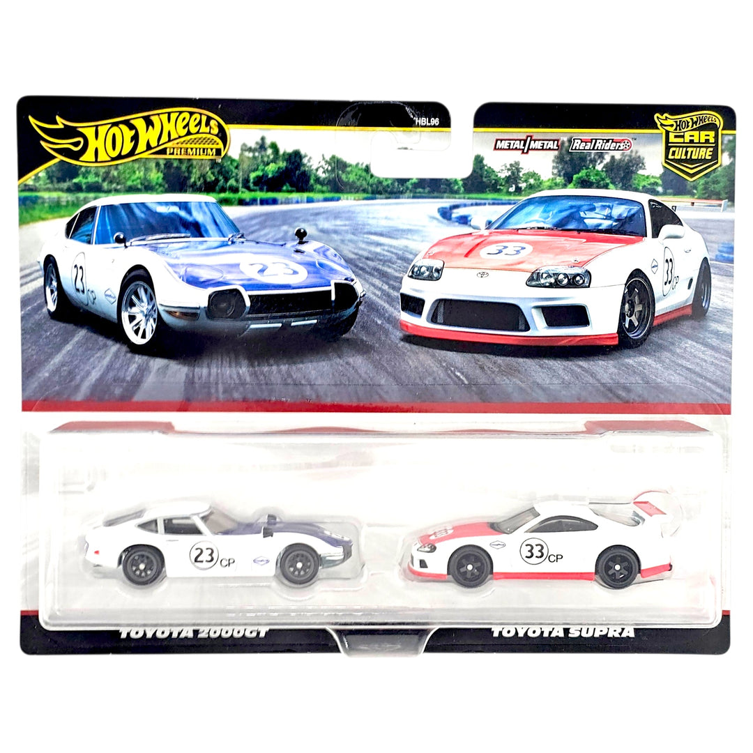Hot Wheels - Toyota 2000GT & Toyota Supra - 2025 Toyota Car Culture 2-Pack - Top CollectiblesDiecastHot Wheels