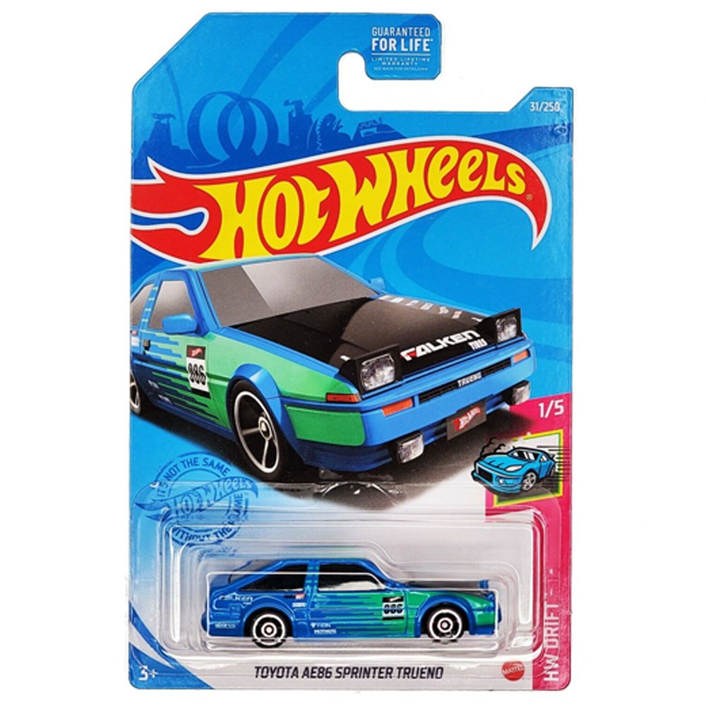 Hot Wheels - Toyota AE86 Sprinter Trueno - 2021 - Top CollectiblesDiecastHot Wheels