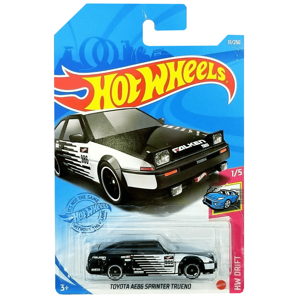 Hot Wheels - Toyota AE86 Sprinter Trueno - 2021 - Top CollectiblesDiecastHot Wheels