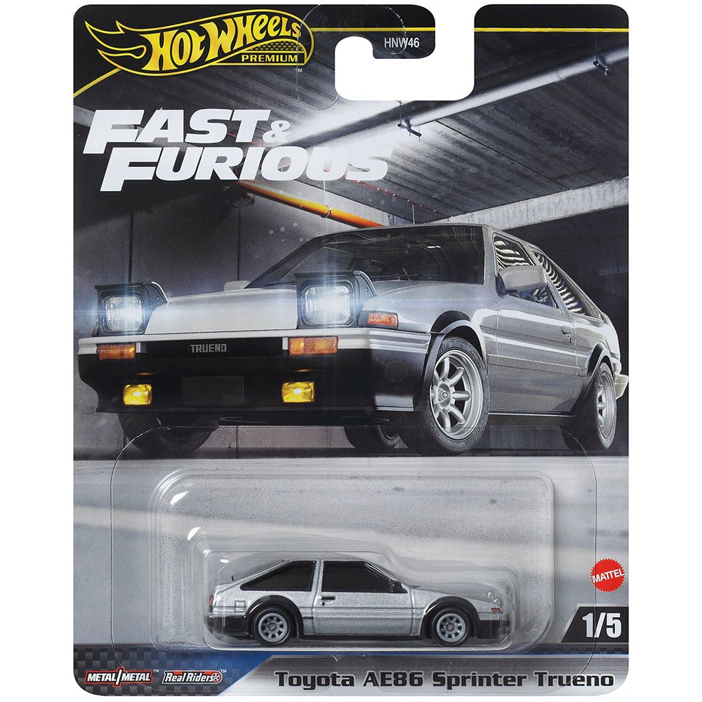 Hot Wheels - Toyota AE86 Sprinter Trueno - 2024 Fast & Furious Series - Top CollectiblesDiecastHot Wheels