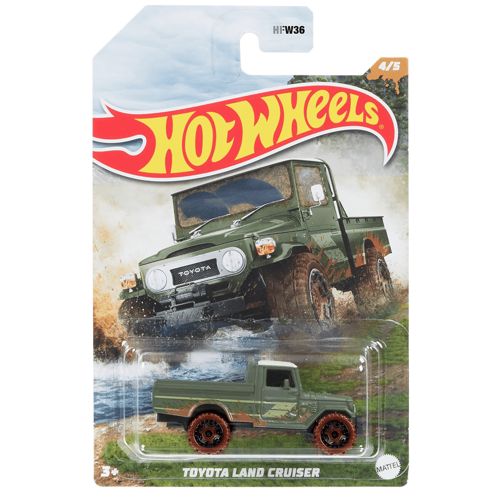 Hot Wheels - Toyota Land Cruiser - 2022 Off - Road Mud Runner Series - Top CollectiblesDiecastHot Wheels
