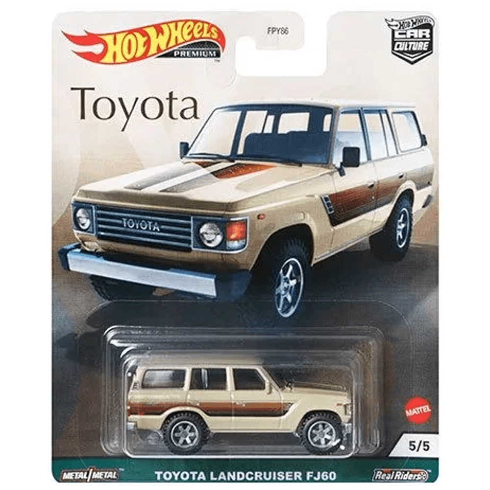 Hot Wheels - Toyota Landcruiser FJ60 - 2021 Toyota Series - Top CollectiblesDiecastHot Wheels