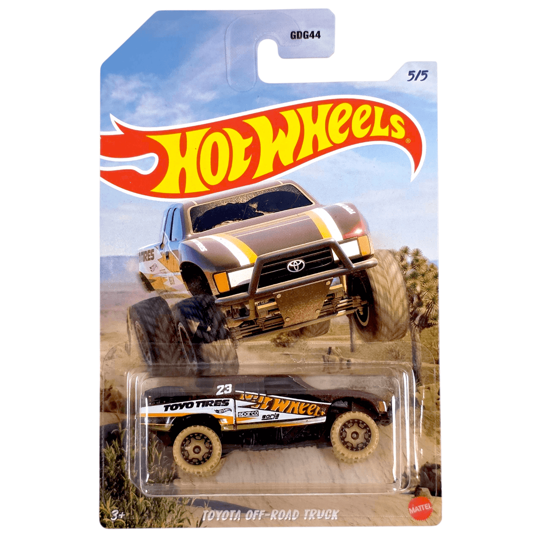 Hot Wheels - Toyota Off - Road Truck - 2023 Mud Runner Series - Top CollectiblesDiecastHot Wheels