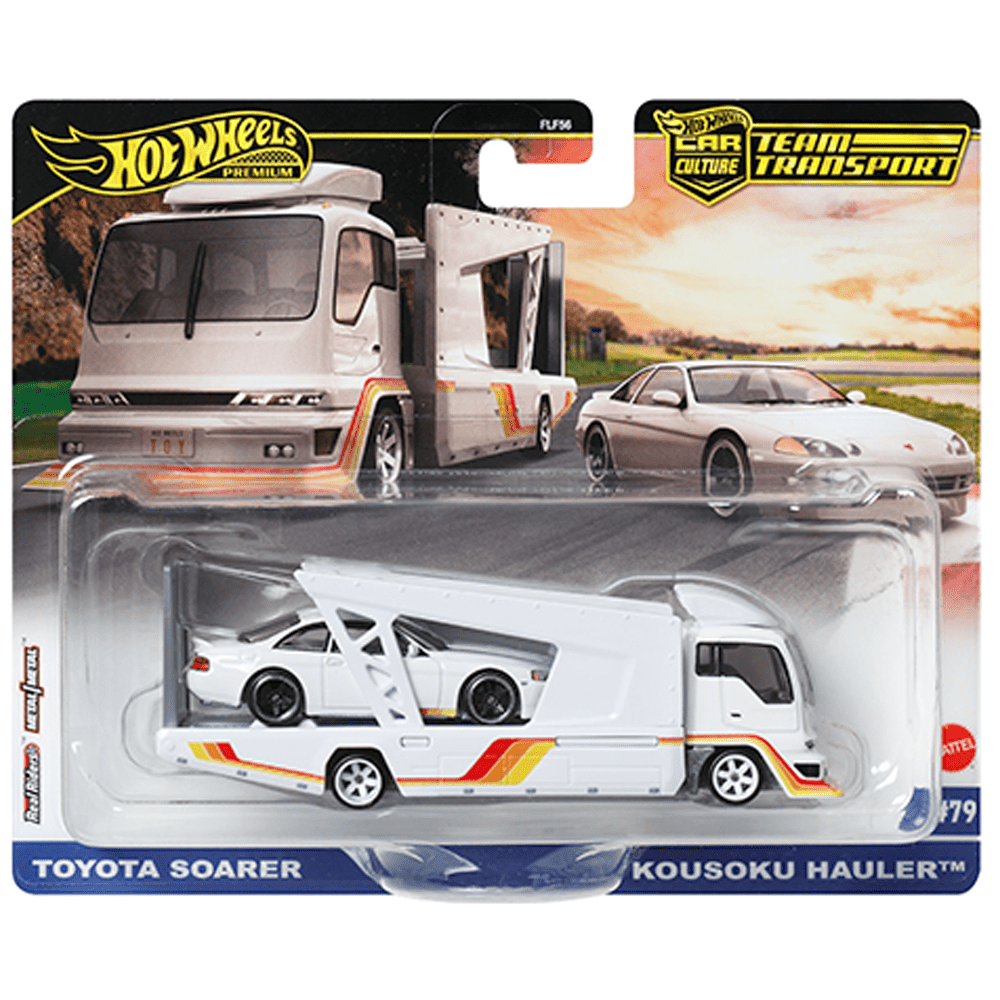 Hot Wheels - Toyota Soarer & Kousoku Hauler - 2025 Team Transport Series *Pre - Order* - Top CollectiblesDiecastHot Wheels