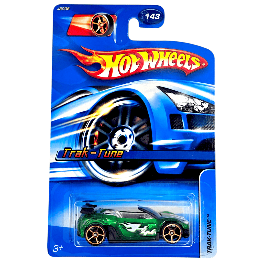 Hot Wheels - Trak - Tune - 2006 *FTE Wheels Variation* - Top CollectiblesDiecastHot Wheels