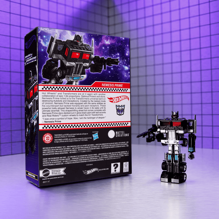 Hot Wheels - Transformers Nemesis Prime - 2025 *Red Line Club Exclusive* - Top CollectiblesDiecastHot Wheels
