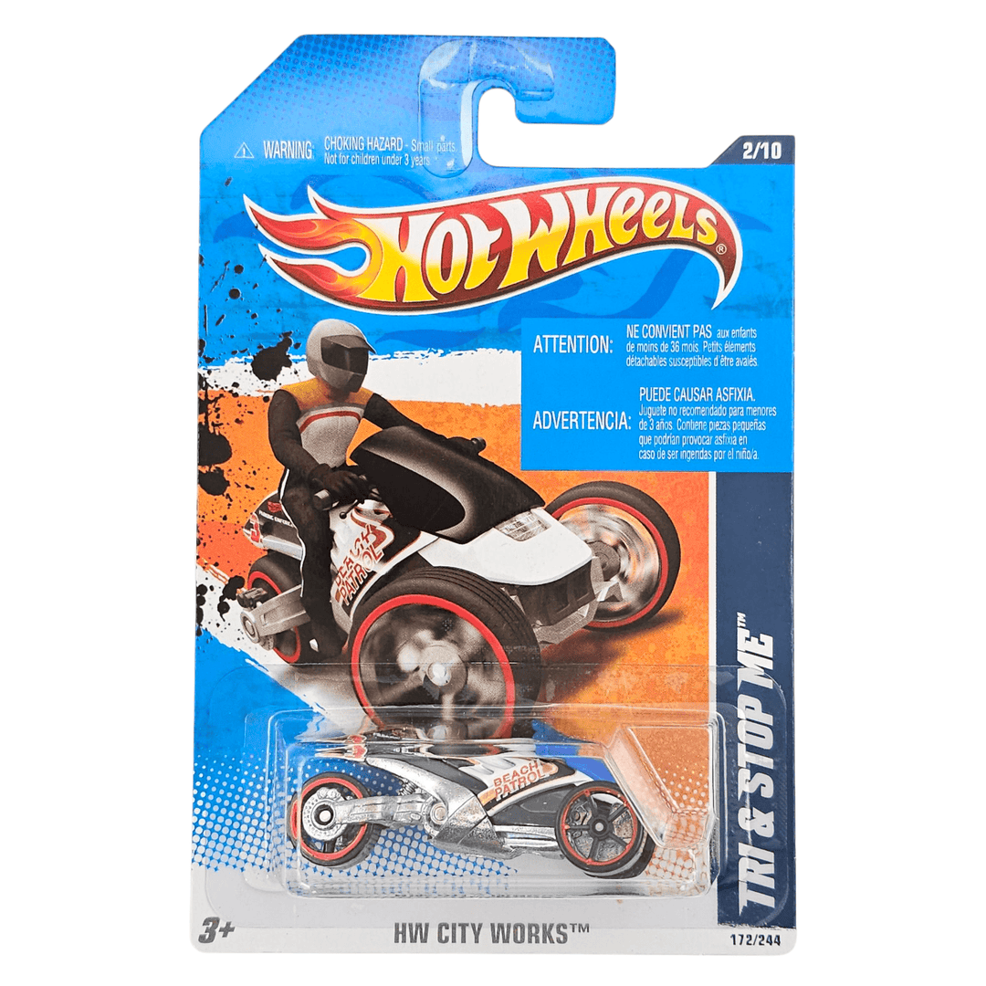 Hot Wheels - Tri & Stop Me - 2011 - Top CollectiblesDiecastHot Wheels