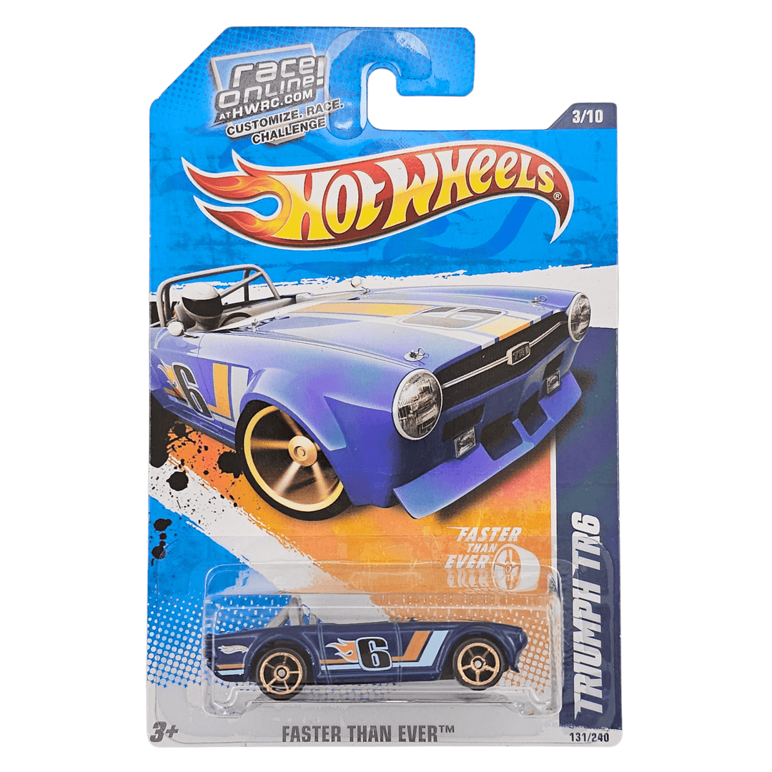 Hot Wheels - Triumph TR6 - 2011 *FTE Wheels Variation**Card Variation* - Top CollectiblesDiecastHot Wheels