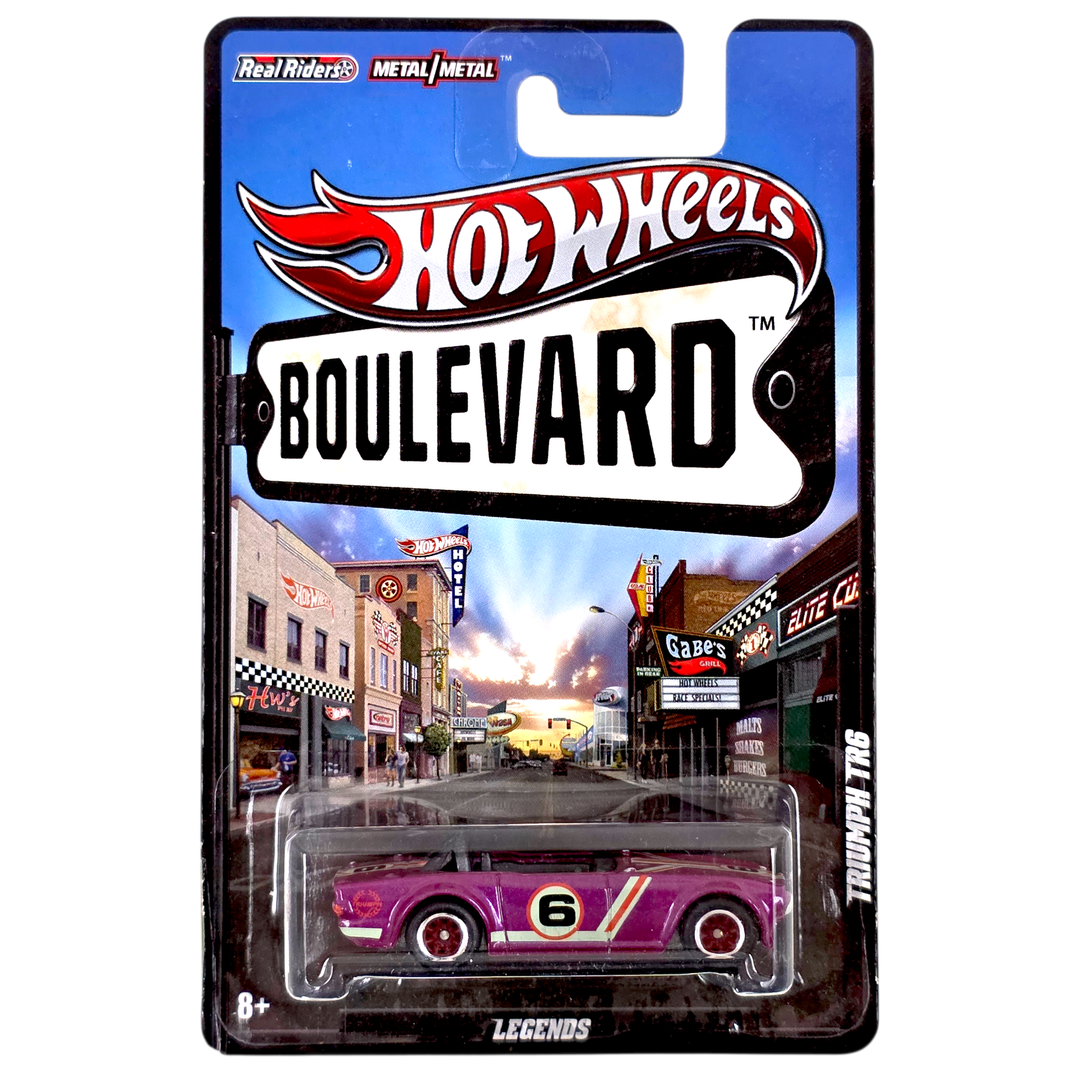 Hot Wheels - Triumph TR6 - 2012 Boulevard Series - Top CollectiblesDiecastHot Wheels