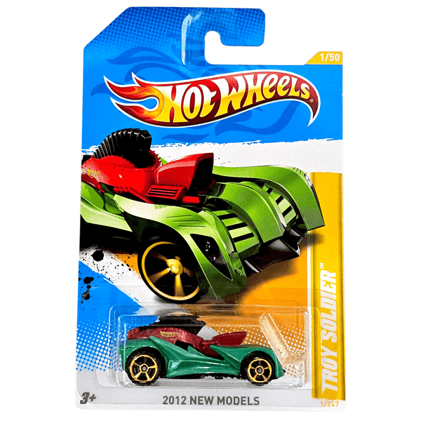 Hot Wheels - Troy Soldier - 2012 - Top CollectiblesDiecastHot Wheels
