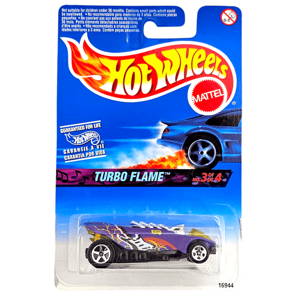 Hot Wheels - Turbo Flame - 1997 - Top CollectiblesDiecastHot Wheels