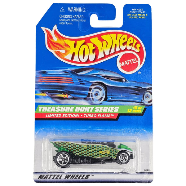 Hot Wheels - Turbo Flame - 1998 *Treasure Hunt* - Top CollectiblesDiecastHot Wheels