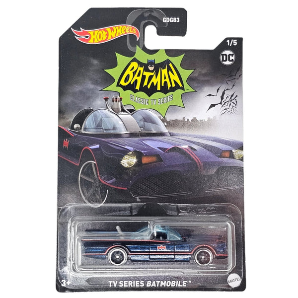 Hot Wheels - TV Series Batmobile - 2022 Batman DC Series - Top CollectiblesDiecastHot Wheels