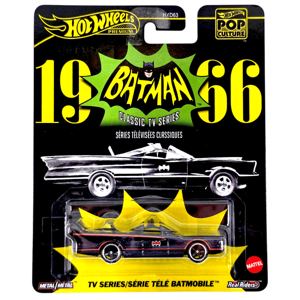 Hot Wheels - TV Series Batmobile - 2025 Pop Culture Series - Top CollectiblesDiecastHot Wheels