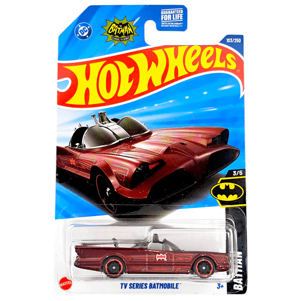 Hot Wheels - TV Series Batmobile - 2025 - Top CollectiblesDiecastHot Wheels