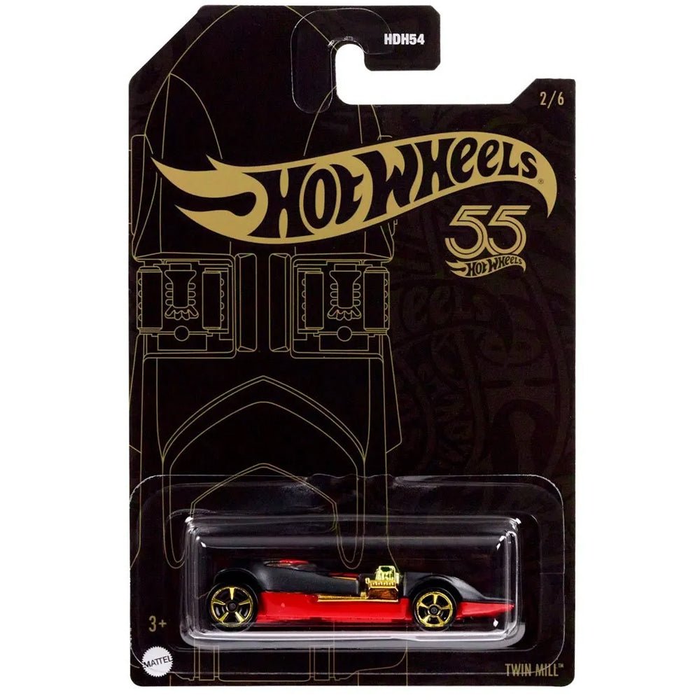 Hot Wheels - Twin Mill - 2023 Pearl &amp; Chrome Series - Top CollectiblesDiecastHot Wheels