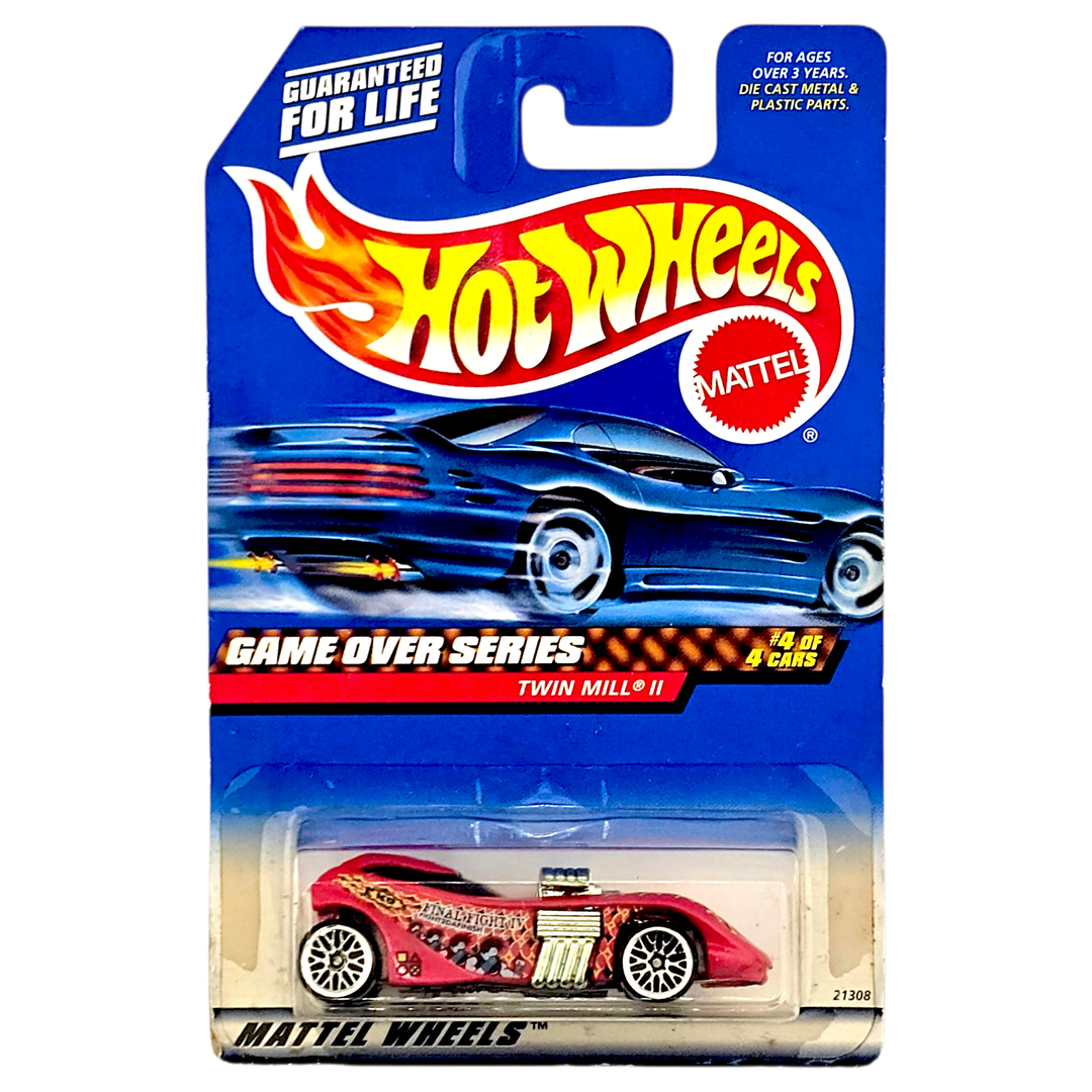 Hot Wheels - Twin Mill II - 1999 *Card Variation* - Top CollectiblesDiecastHot Wheels