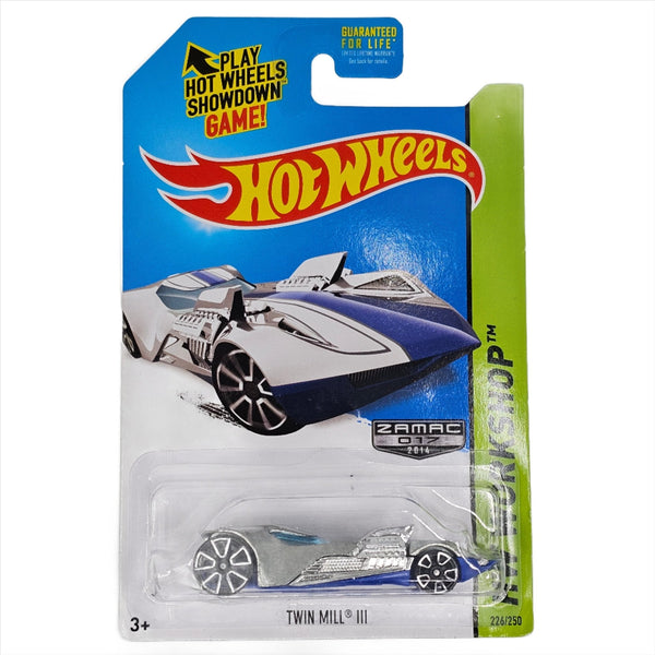 Hot Wheels - Twin Mill III - 2014 *Zamac* - Top CollectiblesDiecastHot Wheels