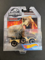 Hot Wheels - Tyrannosaurus Rex - 2018 Jurassic World Character Cars Series - Top CollectiblesDiecastHot Wheels