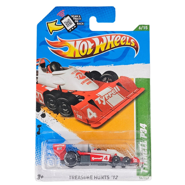 Hot Wheels - Tyrrell P34 - 2012 *Treasure Hunt* - Top CollectiblesDiecastHot Wheels