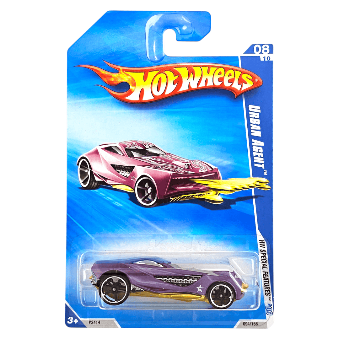 Hot Wheels - Urban Agent - 2009 *Card Variation* - Top CollectiblesDiecastHot Wheels