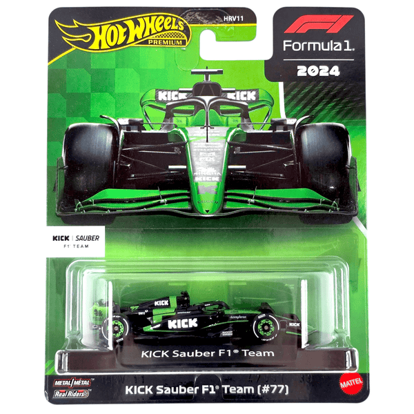 Hot Wheels - Valtteri Bottas Kick Sauber F1 Team (77) - 2025 Formula 1 Series - Top CollectiblesDiecastHot Wheels