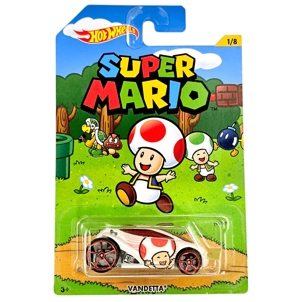 Hot Wheels - Vandetta - 2016 Super Mario Series - Top CollectiblesDiecastHot Wheels