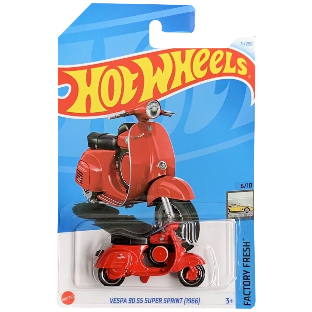 Hot Wheels - Vespa 90 SS Super Sprint (1966) - 2024 - Top CollectiblesDiecastHot Wheels