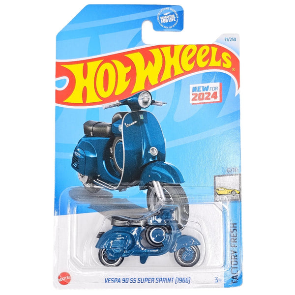 Hot Wheels - Vespa 90 SS Super Sprint (1966) - 2024 - Top CollectiblesDiecastHot Wheels