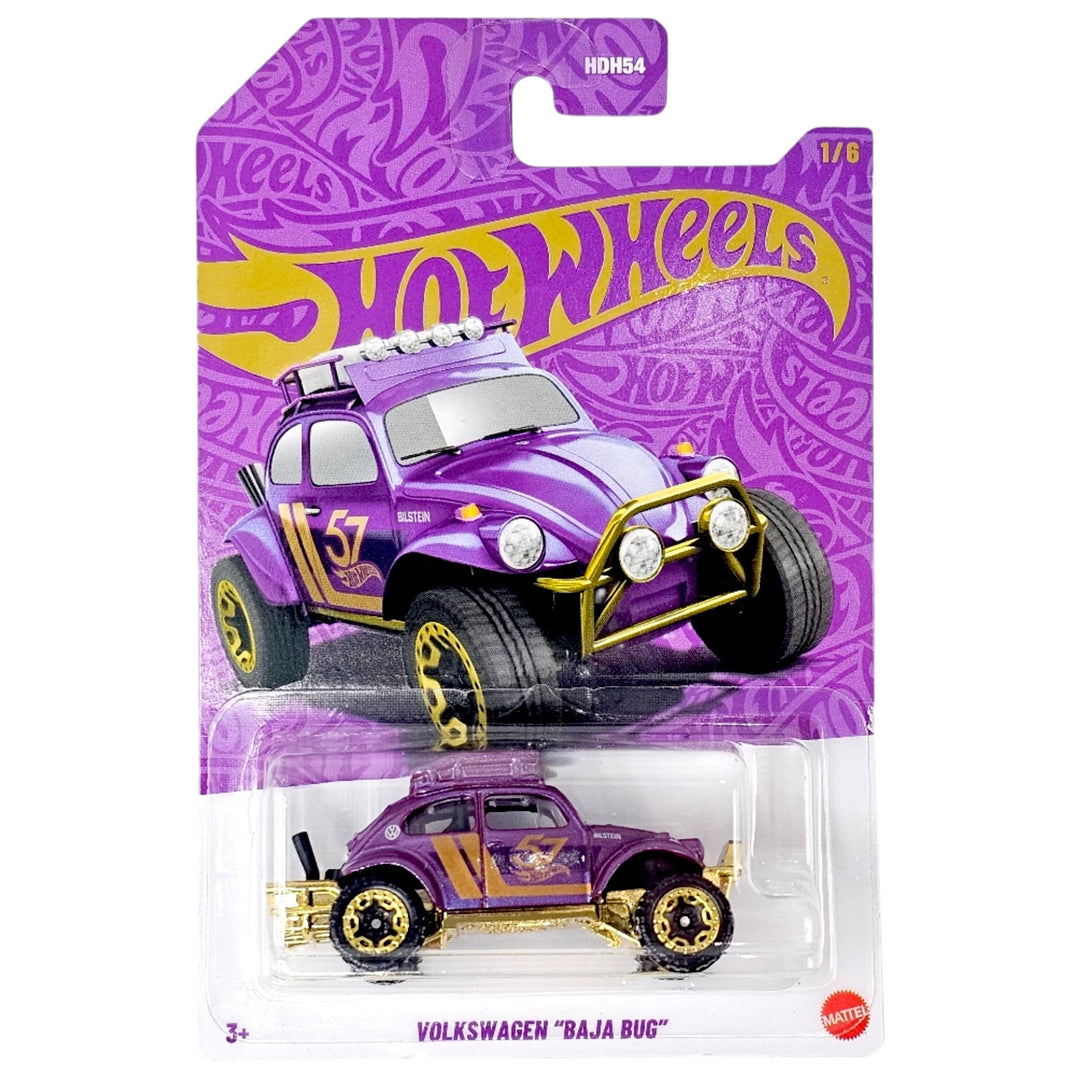 Hot Wheels - Volkswagen "Baja Bug" - 2025 Pearl & Chrome Series (Mix A) - Top CollectiblesDiecastHot Wheels