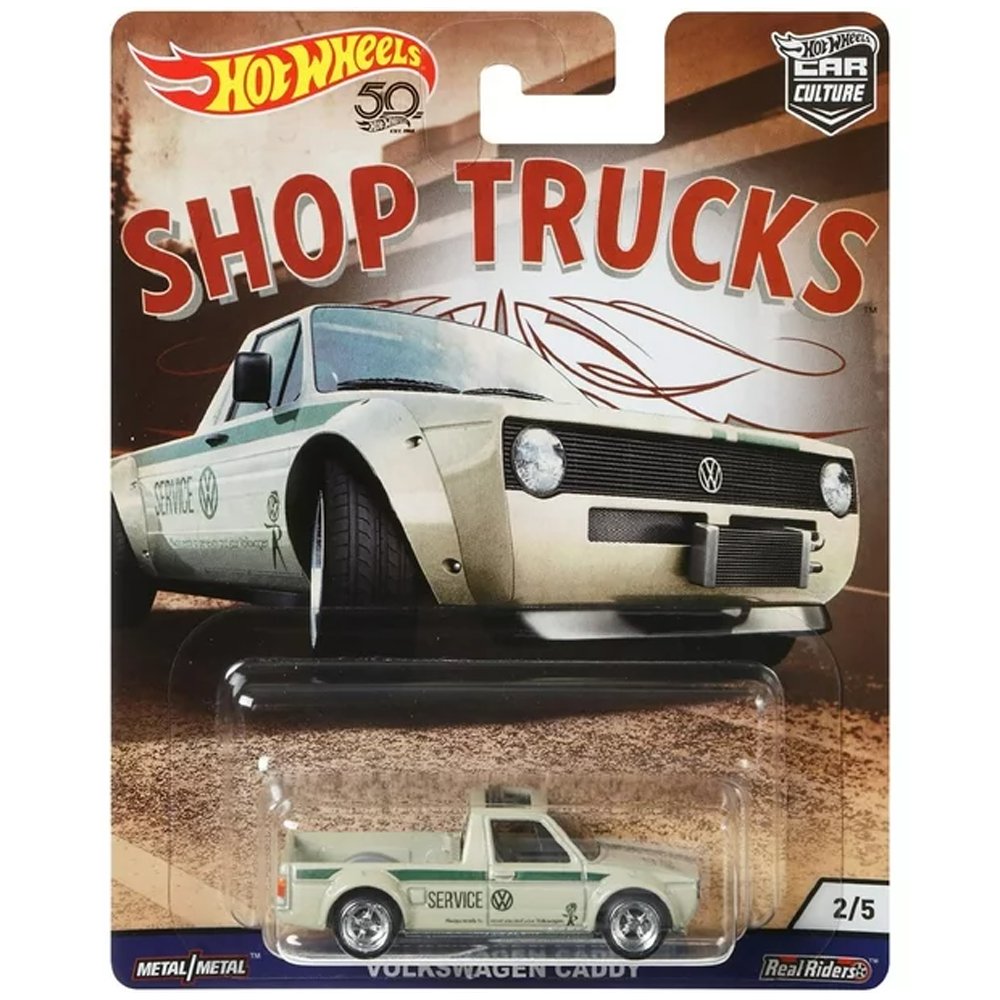 Hot Wheels - Volkswagen Caddy - 2018 Shop Trucks Series - Top CollectiblesDiecastHot Wheels