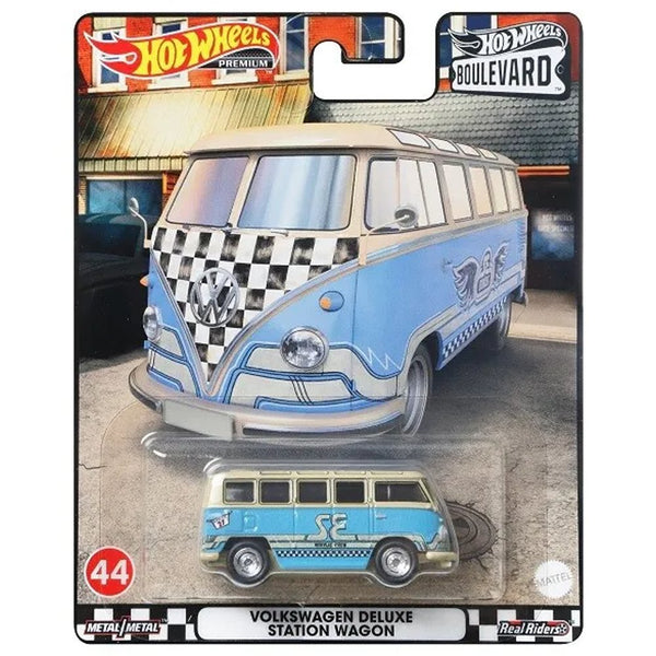 Hot Wheels - Volkswagen Deluxe Station Wagon - 2022 Boulevard Series - Top CollectiblesDiecastHot Wheels