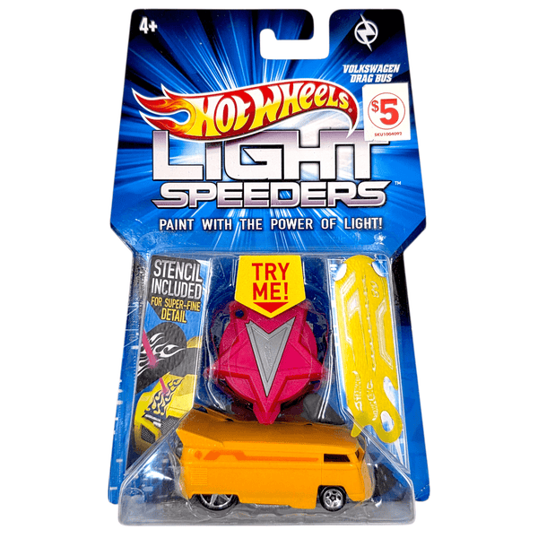 Hot Wheels - Volkswagen Drag Bus - 2012 Light Speeders Series - Top CollectiblesDiecastHot Wheels