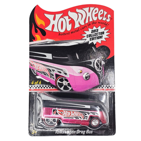 Hot Wheels - Volkswagen Drag Bus - 2013 *Kmart Mail - In Exclusive* - Top CollectiblesDiecastHot Wheels