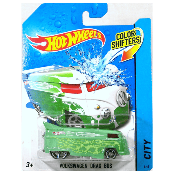 Hot Wheels - Volkswagen Drag Bus - 2014 Color Shifters Series - Top CollectiblesDiecastHot Wheels