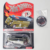 Hot Wheels - Volkswagen Drag Bus w/ Button - 2009 Club Car *Red Line Club Exclusive* - Top CollectiblesDiecastHot Wheels