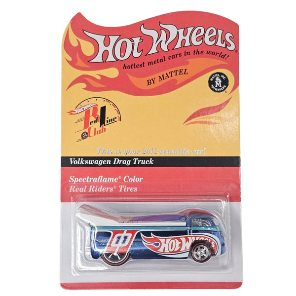 Hot Wheels - Volkswagen Drag Truck - 2012 Rewards Car *Red Line Club Exclusive* - Top CollectiblesDiecastHot Wheels