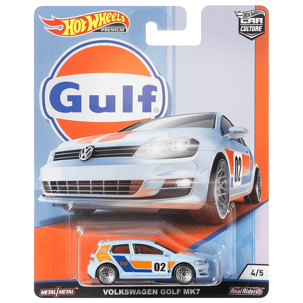 Hot Wheels - Volkswagen Golf MK7 - 2019 Gulf Series - Top CollectiblesDiecastHot Wheels