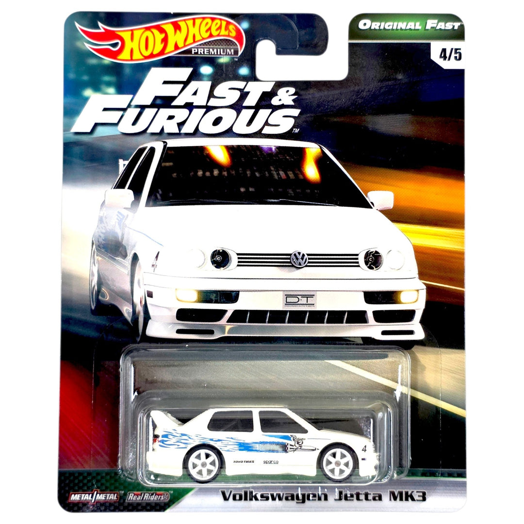 Hot Wheels - Volkswagen Jetta MK3 - 2019 F&amp;F Original Fast Series - Top CollectiblesDiecastHot Wheels
