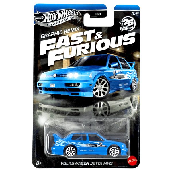 Hot Wheels - Volkswagen Jetta MK3 - 2025 Fast & Furious Graphic Remix Series - Top CollectiblesDiecastHot Wheels