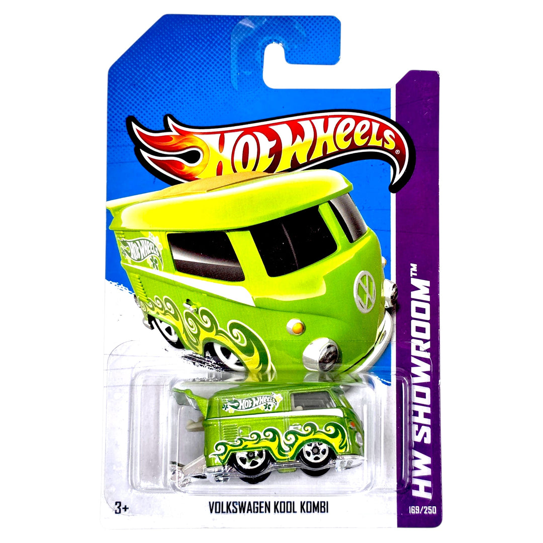 Hot Wheels - Volkswagen Kool Kombi - 2013 *Card Variation* - Top CollectiblesDiecastHot Wheels