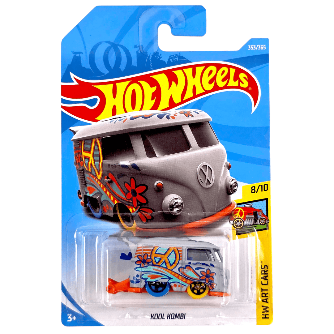 Hot Wheels - Volkswagen Kool Kombi - 2018 - Top CollectiblesDiecastHot Wheels