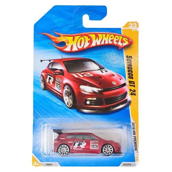 Hot Wheels - Volkswagen Scirocco GT 24 - 2010 - Top CollectiblesDiecastHot Wheels