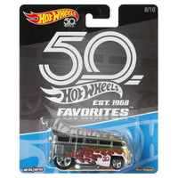 Hot Wheels - Volkswagen T1 Drag Bus - 2018 50th Anniversary Favorites Series - Top CollectiblesDiecastHot Wheels