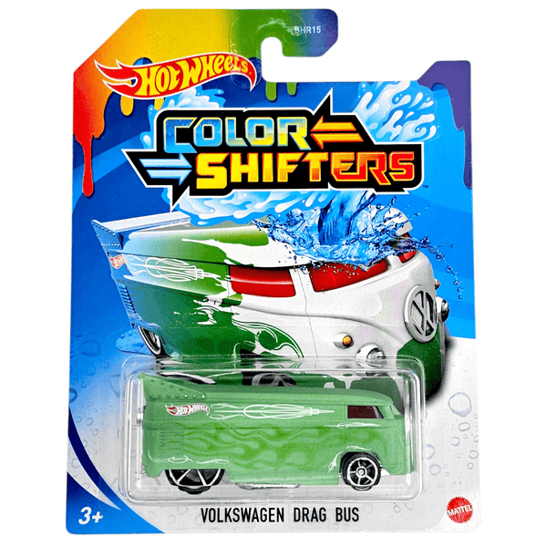 Hot Wheels - Volkswagen T1 Drag Bus - 2021 Color Shifters Series - Top CollectiblesDiecastHot Wheels