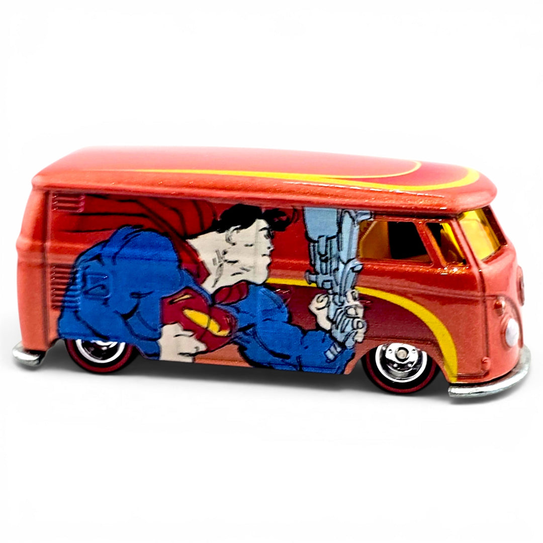 Hot Wheels - Volkswagen T1 Panel Bus - 2016 DC Comic: Batman &amp; Superman Series - Top CollectiblesDiecastHot Wheels