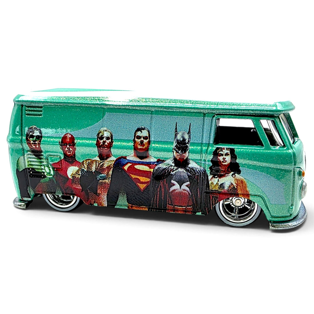 Hot Wheels - Volkswagen T1 Panel Bus - 2018 Alex Ross DC Heroes Series - Top CollectiblesDiecastHot Wheels