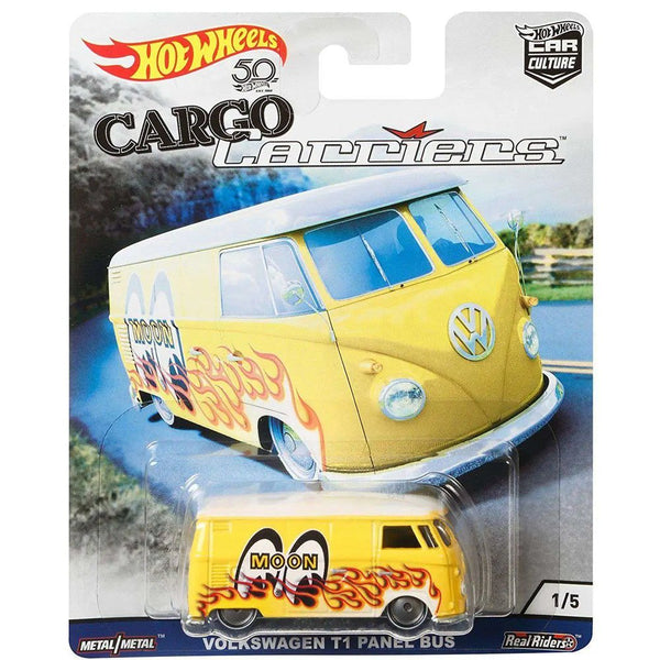 Hot Wheels - Volkswagen T1 Panel Bus - 2018 Cargo Carriers Series - Top CollectiblesDiecastHot Wheels